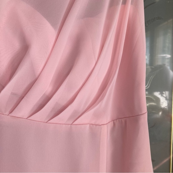 Birdy Grey Kira Dress - Blush Pink (with slit) - Picture 4 of 14